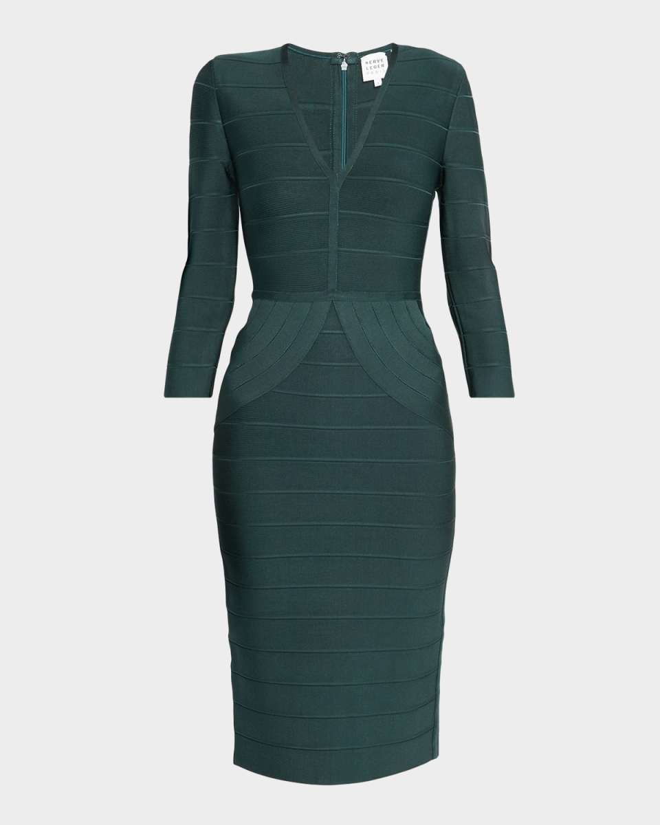 The Athena Bandage Midi Dress